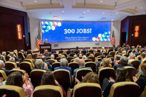 High point university presentation in Callicutt 