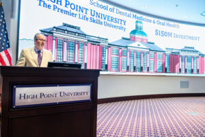 presentation of high point university campus growth