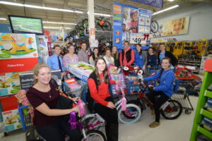 The Board of Stewards buys toys for the Salvation Army’s Angel Tree