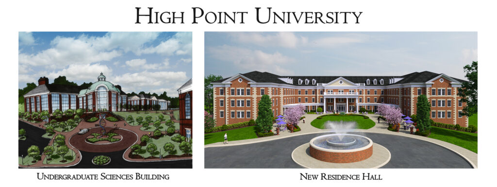 HPU Undergraduate Sciences Building and New Residence Hall_branding outside copy