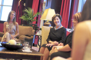 Laura Bush at High Point University