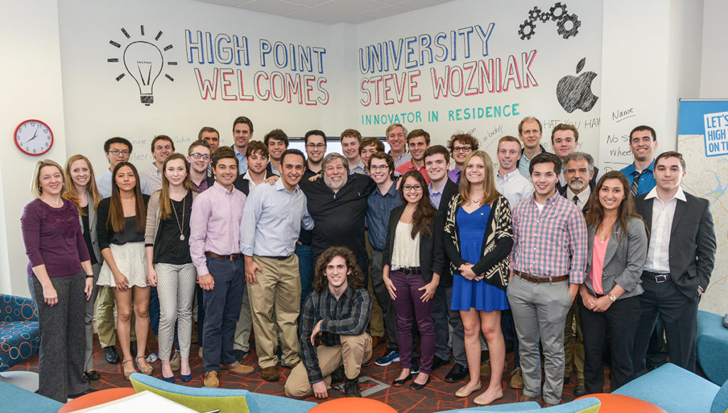 Steve Wozniak - Belk Entrepreneurship Center 2