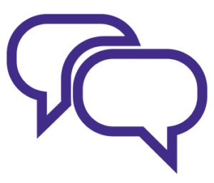 conversation bubbles