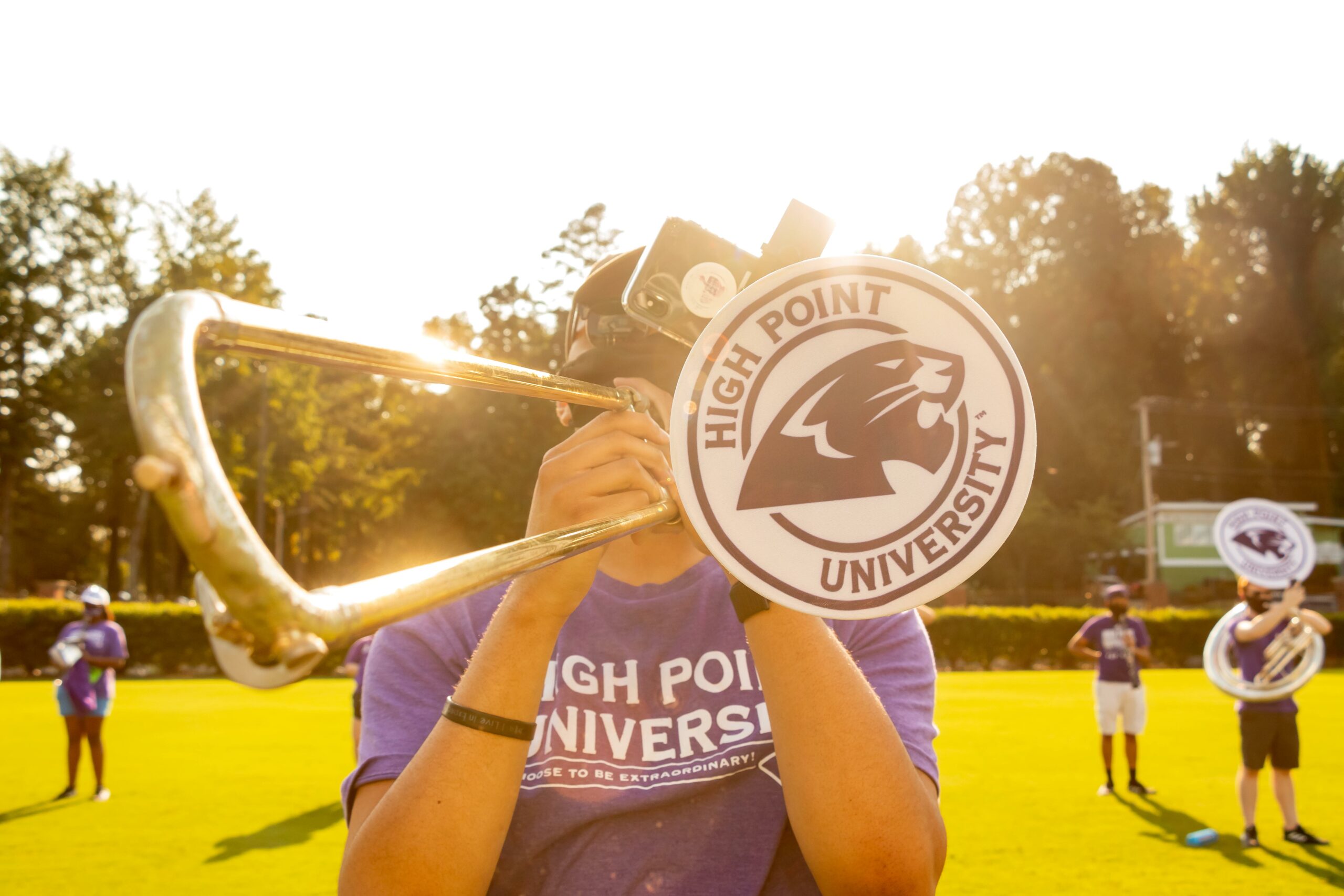 High Point University Marching Band Trumpet