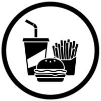 AmericanFood List Black