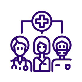 healthcare management icon