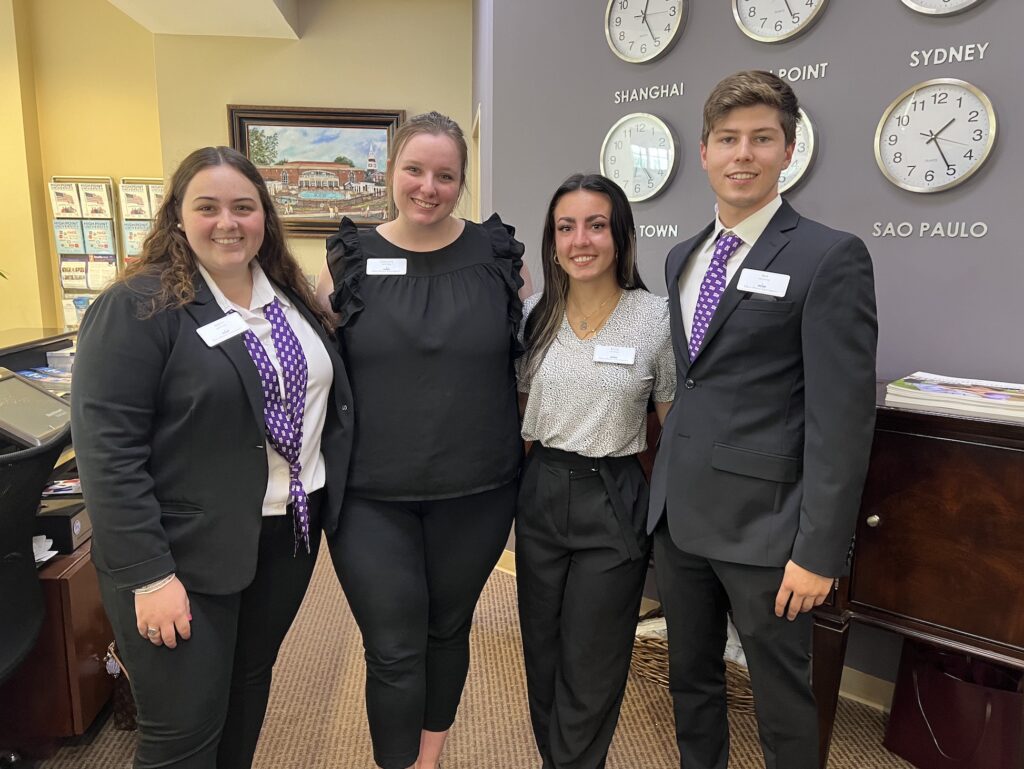 HPU Concierge Staff Behind Desk
