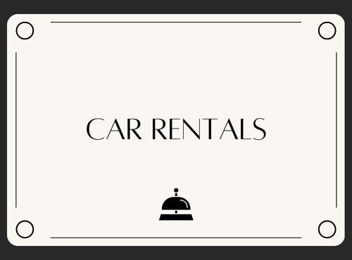 car rentals