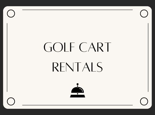 golf cart rentals