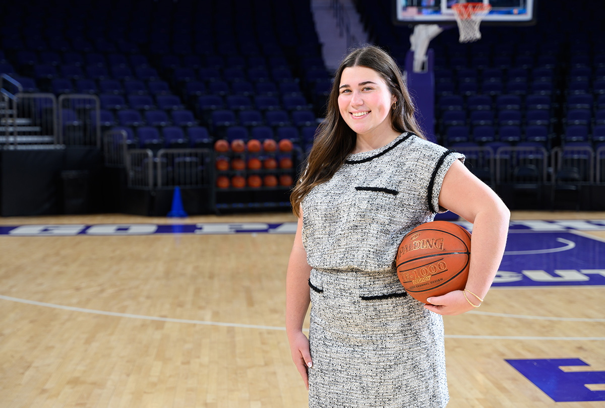 Annie Borovskiy feels excited and nervous but ready to take on the challenges of professional sports. 