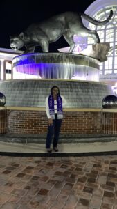Madison Crowell visited HPU’s campus during a Presidential Scholarship Weekend earlier this semester.