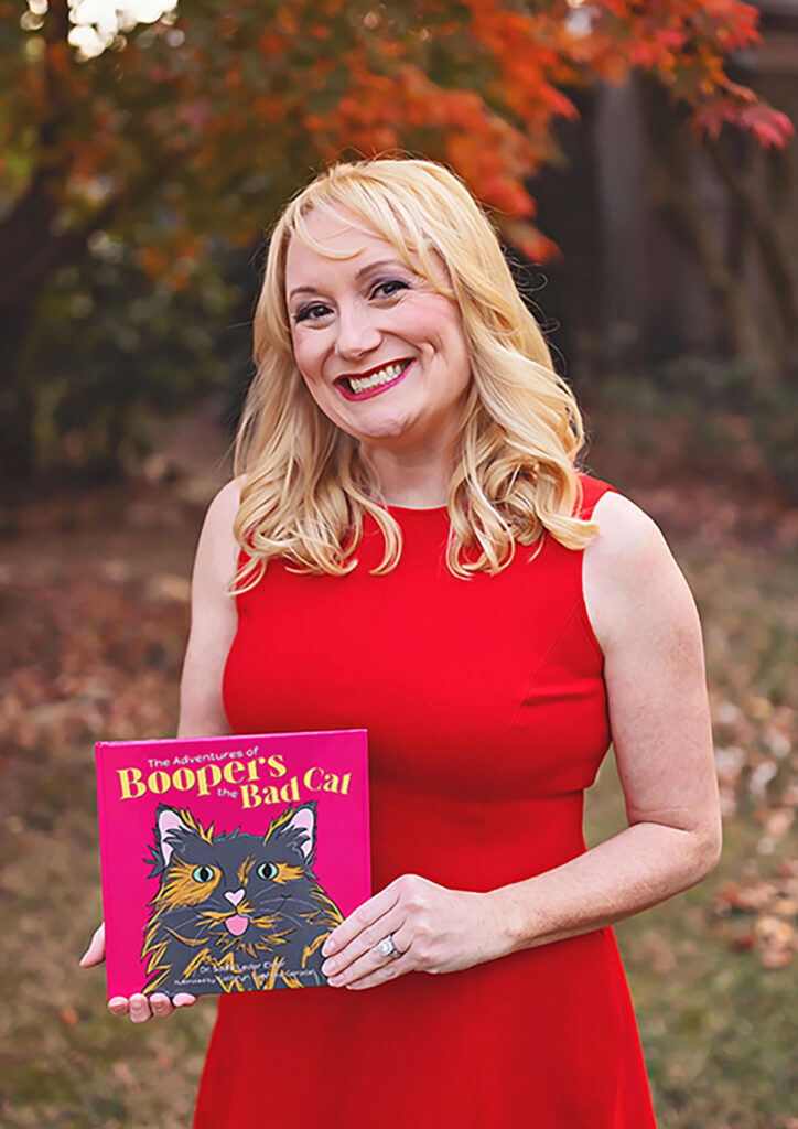 Dr. Sadie Leder Elder, an HPU associate professor of psychology, recently published a 32-page illustrated children’s book, titled “The Adventures of Boopers the Bad Cat.”