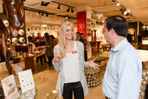 Bozsik interned with Phillips Collection during the 2015 spring High Point Market.