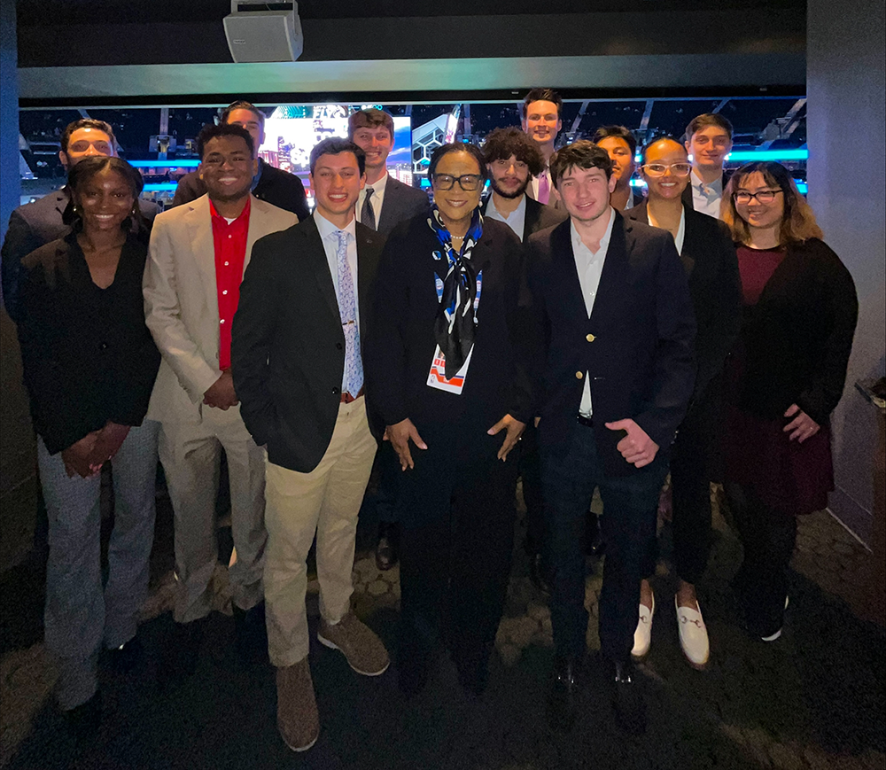 HPU Marshall and Pitts 6 Hornets game