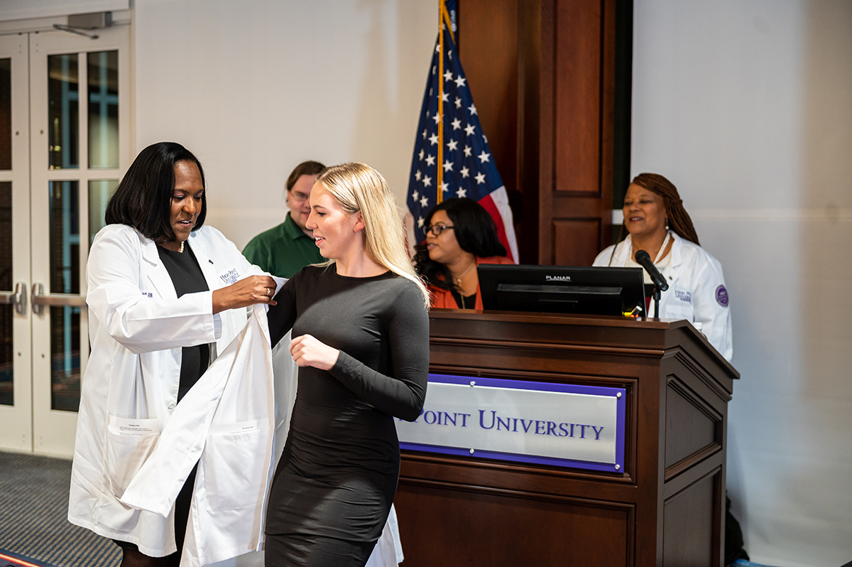 HPU Nursing White Coat 3