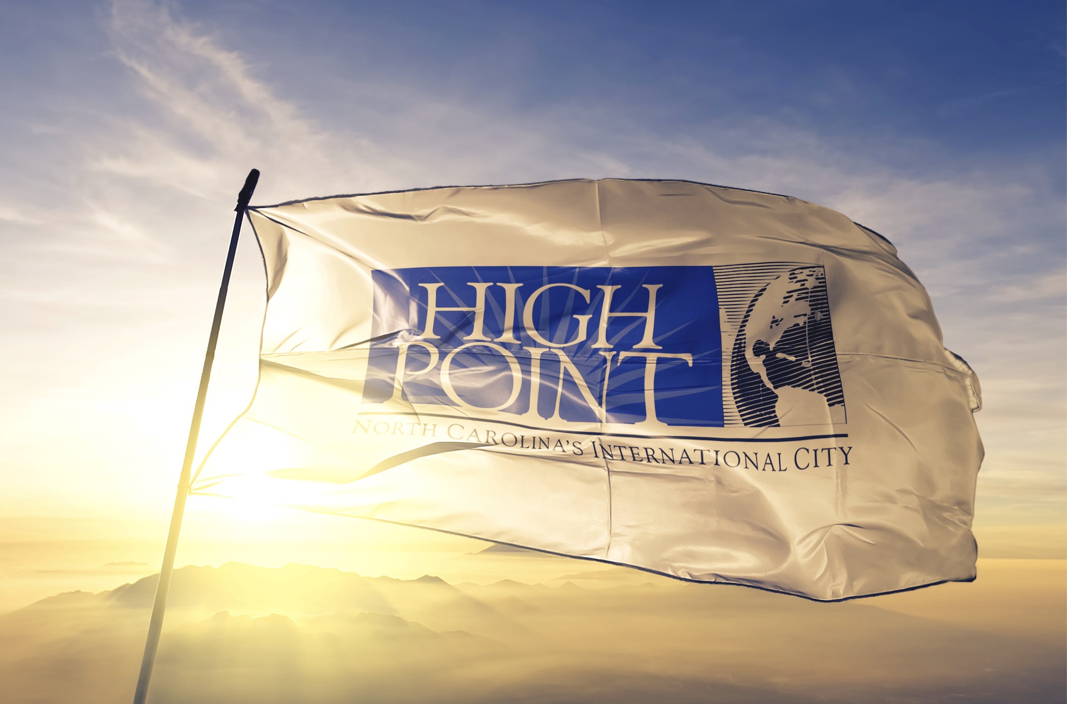 High Point University Flag