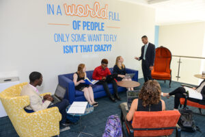 International Student Concourse - wall graphic2