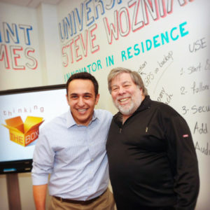 Reza Moghtaderi, Steve Wozniak