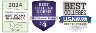 Dorm Badges Niche and Princeton Review